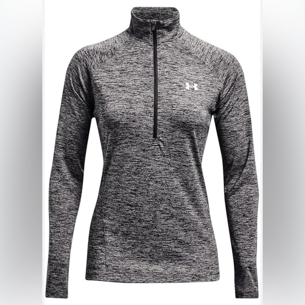 Under Armour Women's Dri-Fit Long Sleeve 1/2 zip top - M